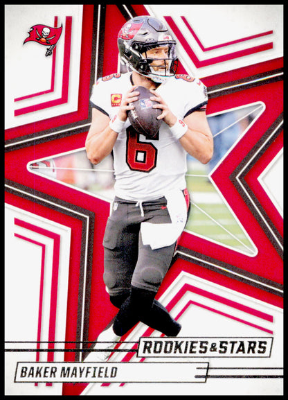 2025 Panini Rookies & Stars Baker Mayfield Card Tampa Bay Buccaneers #98