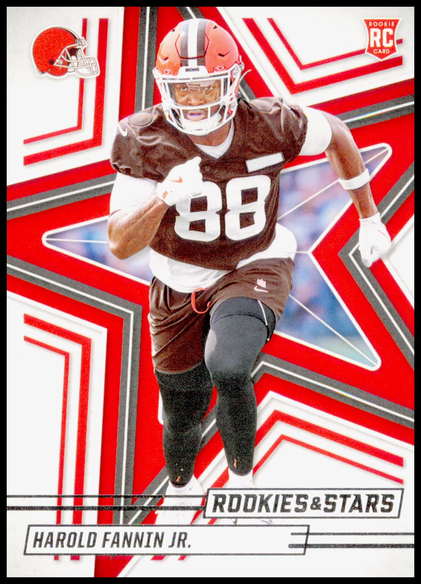 2025 Panini Rookies & Stars Harold Fannin Jr. Card RC Cleveland Browns #126