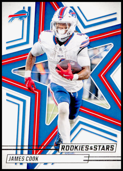 2025 Panini Rookies & Stars James Cook Card Buffalo Bills #27