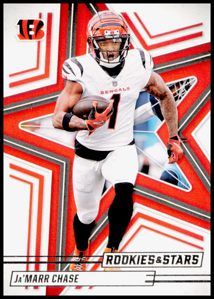 2025 Panini Rookies & Stars Ja'Marr Chase Card Cincinnati Bengals #56
