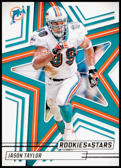 2025 Panini Rookies & Stars Jason Taylor Card Miami Dolphins #31