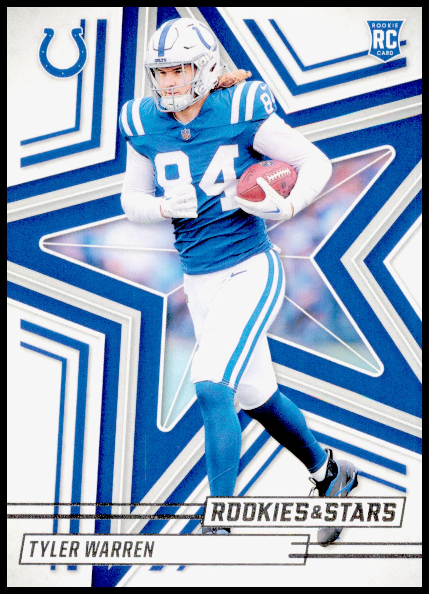 2025 Panini Rookies & Stars Tyler Warren Card RC Indianapolis Colts #195