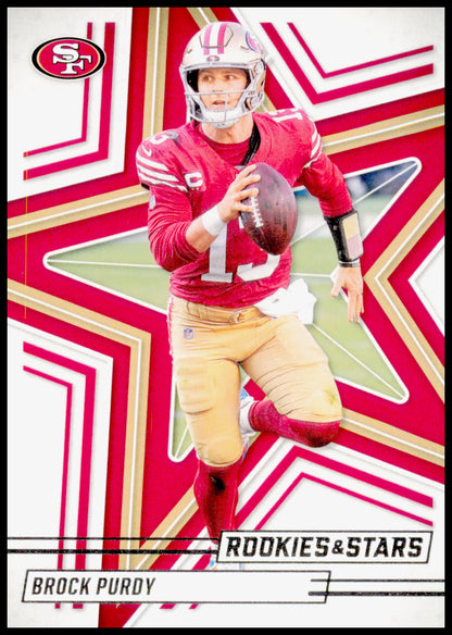 2025 Panini Rookies & Stars Brock Purdy Card San Francisco 49ers #20