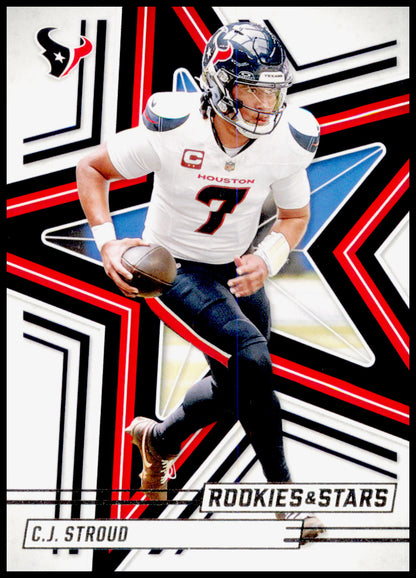 2025 Panini Rookies & Stars C.J. Stroud Card Houston Texans #77