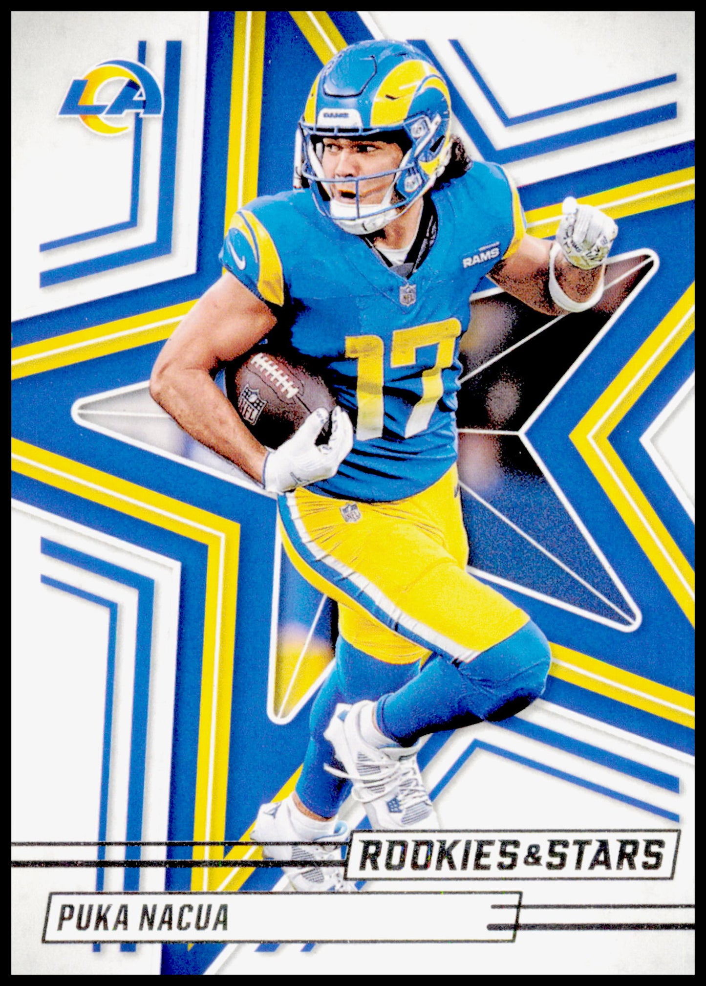 2025 Panini Rookies & Stars Puka Nacua Card Los Angeles Rams #18