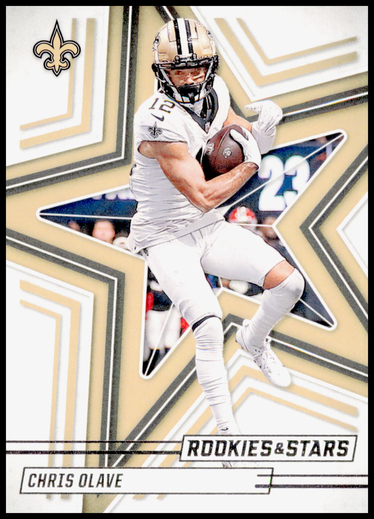 2025 Panini Rookies & Stars Chris Olave Card New Orleans Saints #96