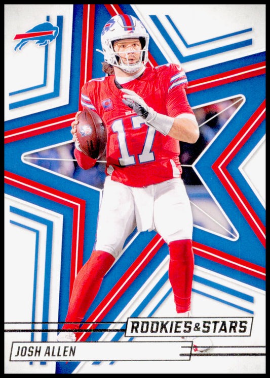 2025 Panini Rookies & Stars Josh Allen Card Buffalo Bills #26