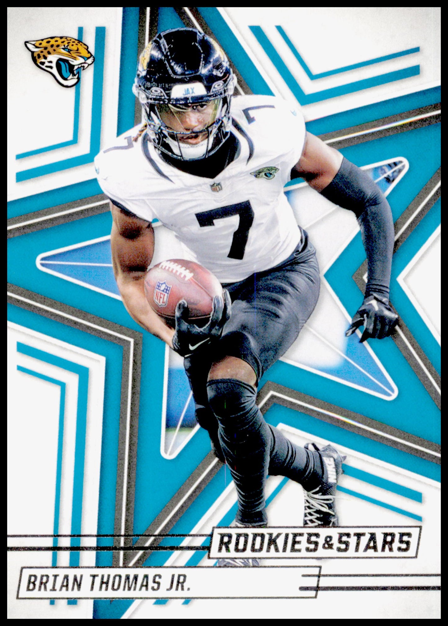 2025 Panini Rookies & Stars Brian Thomas Jr. Card Jacksonville Jaguars #83