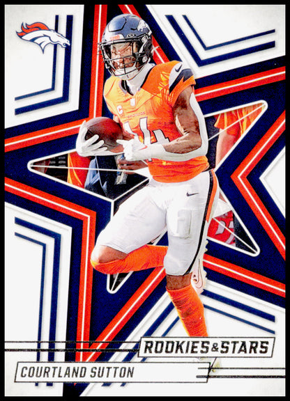 2025 Panini Rookies & Stars Courtland Sutton Card Denver Broncos #5