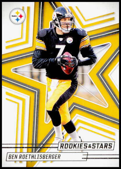 2025 Panini Rookies & Stars Ben Roethlisberger Card Pittsburgh Steelers #63