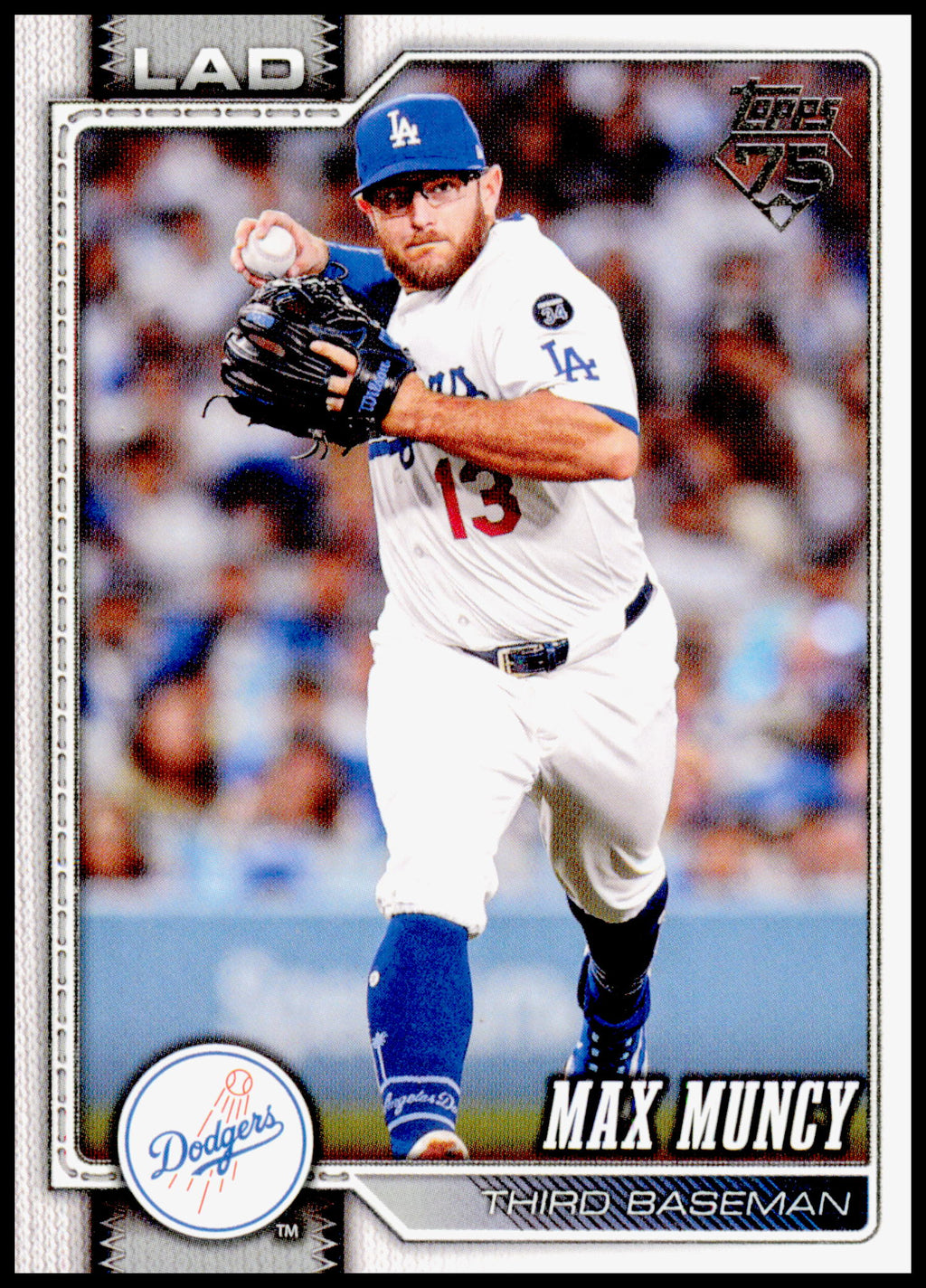2026 Topps Max Muncy Card Los Angeles Dodgers #252