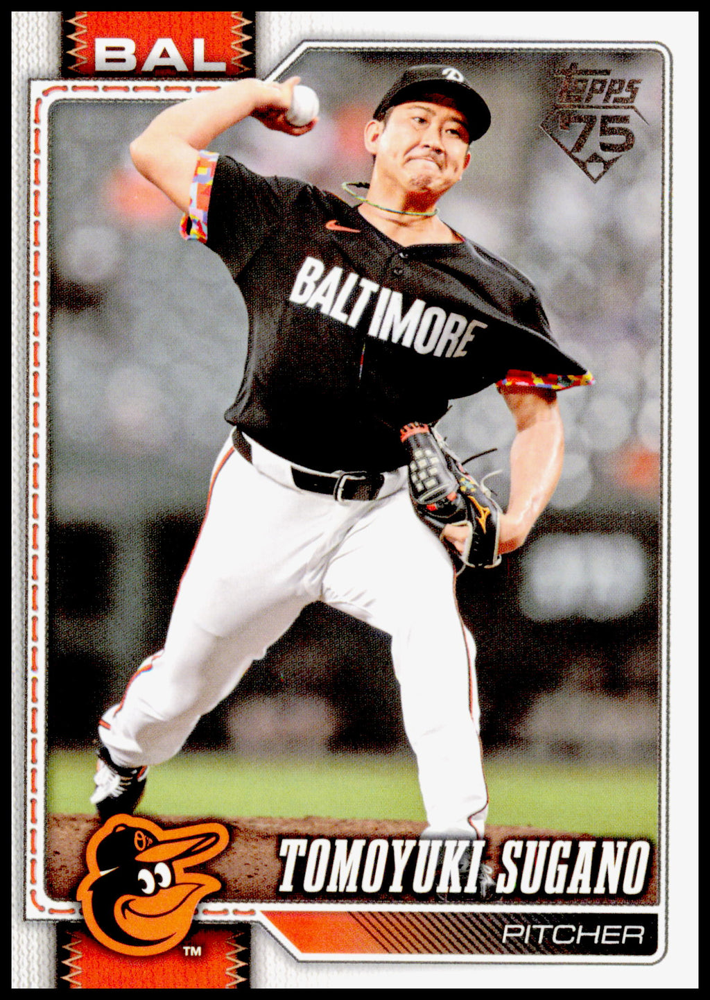 2026 Topps Tomoyuki Sugano Card Baltimore Orioles #185