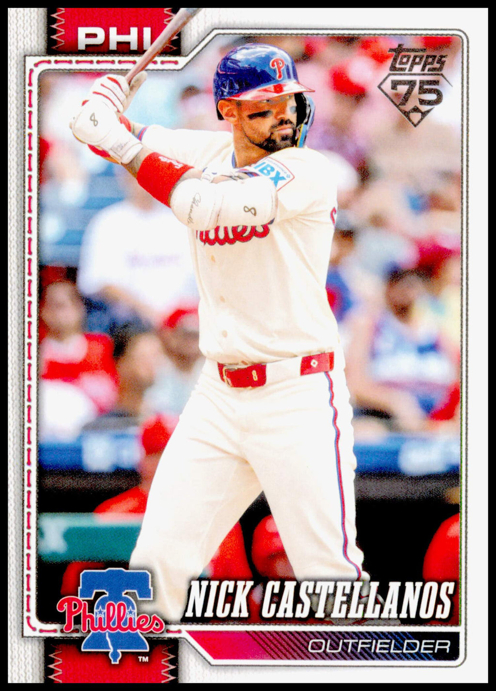 2026 Topps Nick Castellanos Card Philadelphia Phillies #17