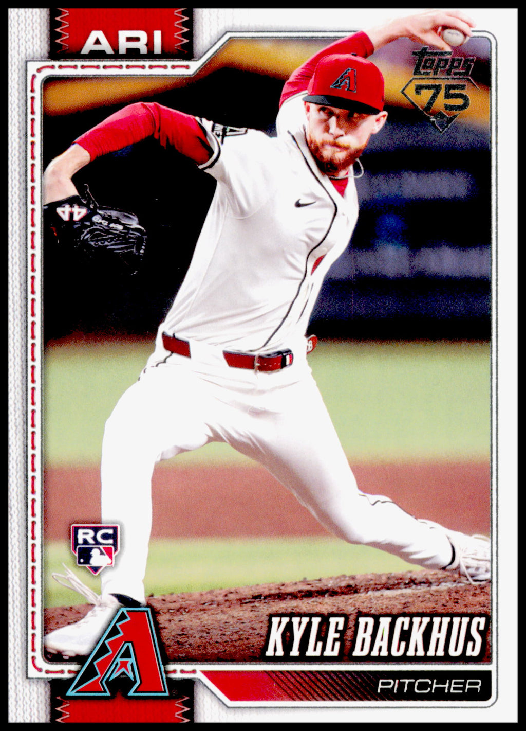2026 Topps Kyle Backhus Card RC Arizona Diamondbacks #21