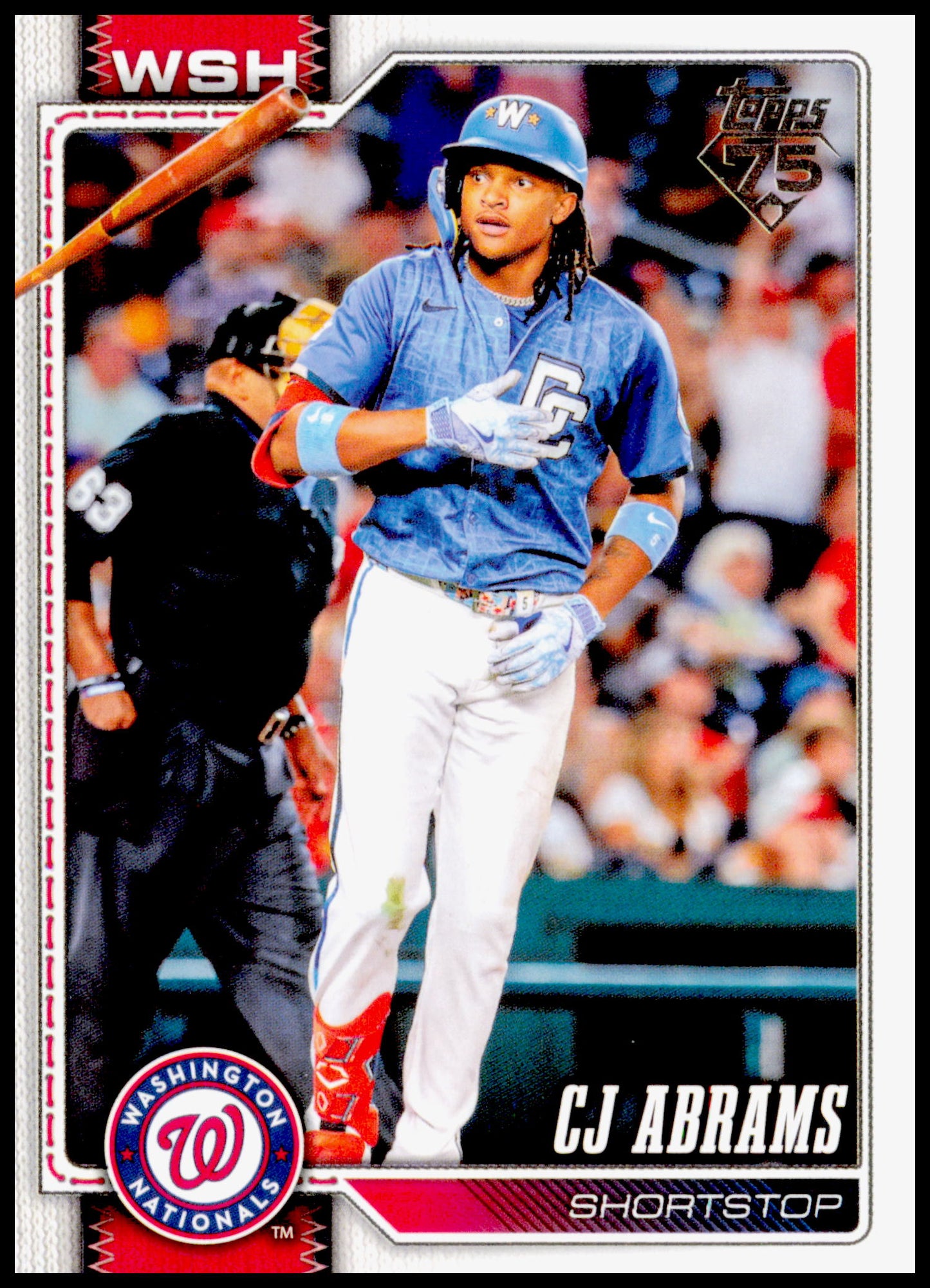 2026 Topps CJ Abrams Card Washington Nationals #152
