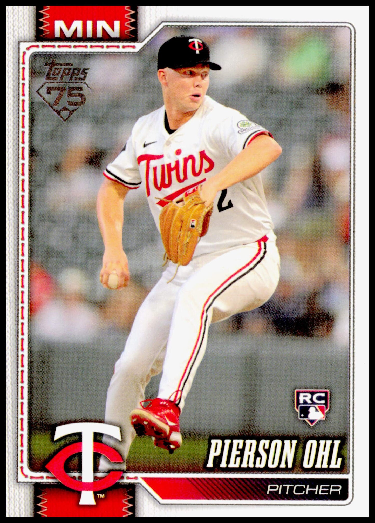2026 Topps Pierson Ohl Card RC Minnesota Twins #321