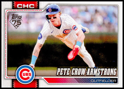 2026 Topps Rip Night Pete Crow-Armstrong Card Chicago Cubs #BB11