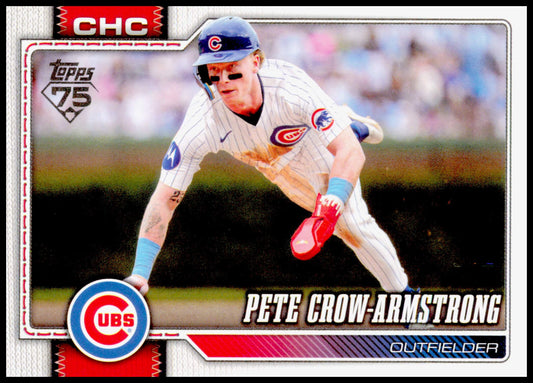 2026 Topps Rip Night Pete Crow-Armstrong Card Chicago Cubs #BB11