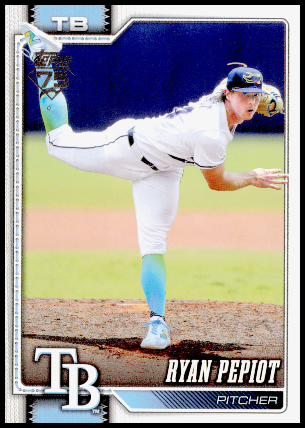 2026 Topps Ryan Pepiot Card Tampa Bay Rays #313