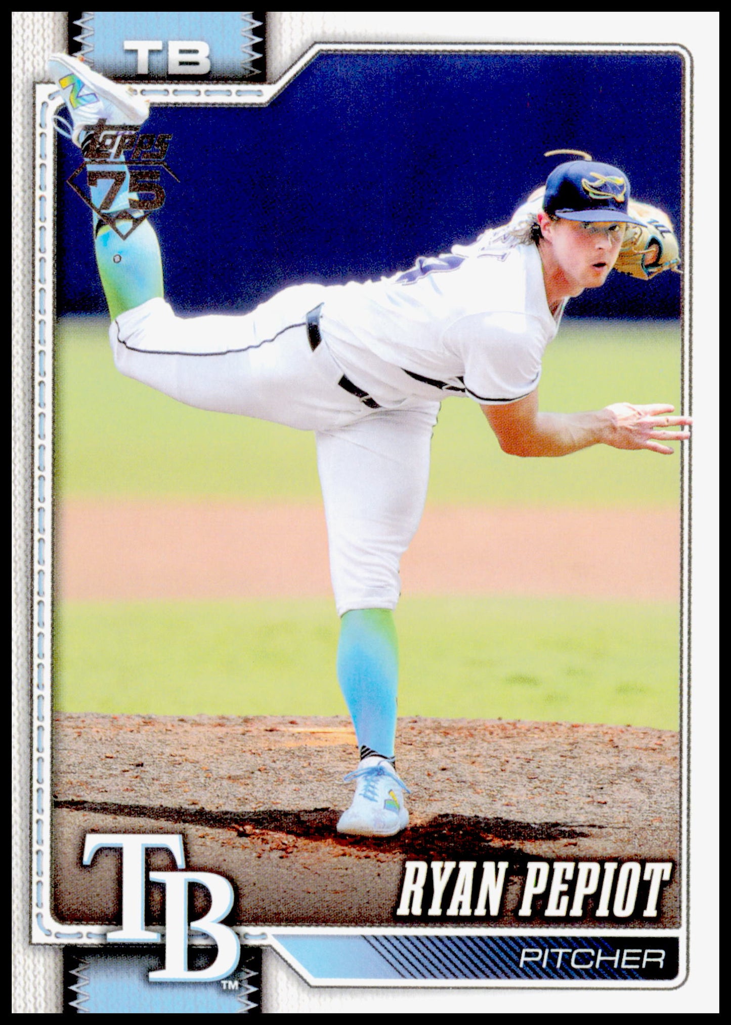 2026 Topps Ryan Pepiot Card Tampa Bay Rays #313
