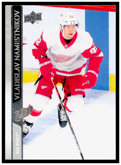 2020-21 Upper Deck Vladislav Namestnikov Card Detroit Red Wings #546
