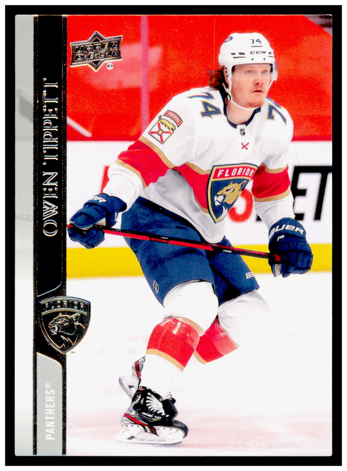 2020-21 Upper Deck Owen Tippett Card Florida Panthers #559