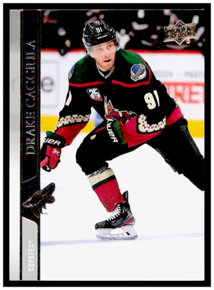 2020-21 Upper Deck Drake Caggiula Card French Arizona Coyotes #506