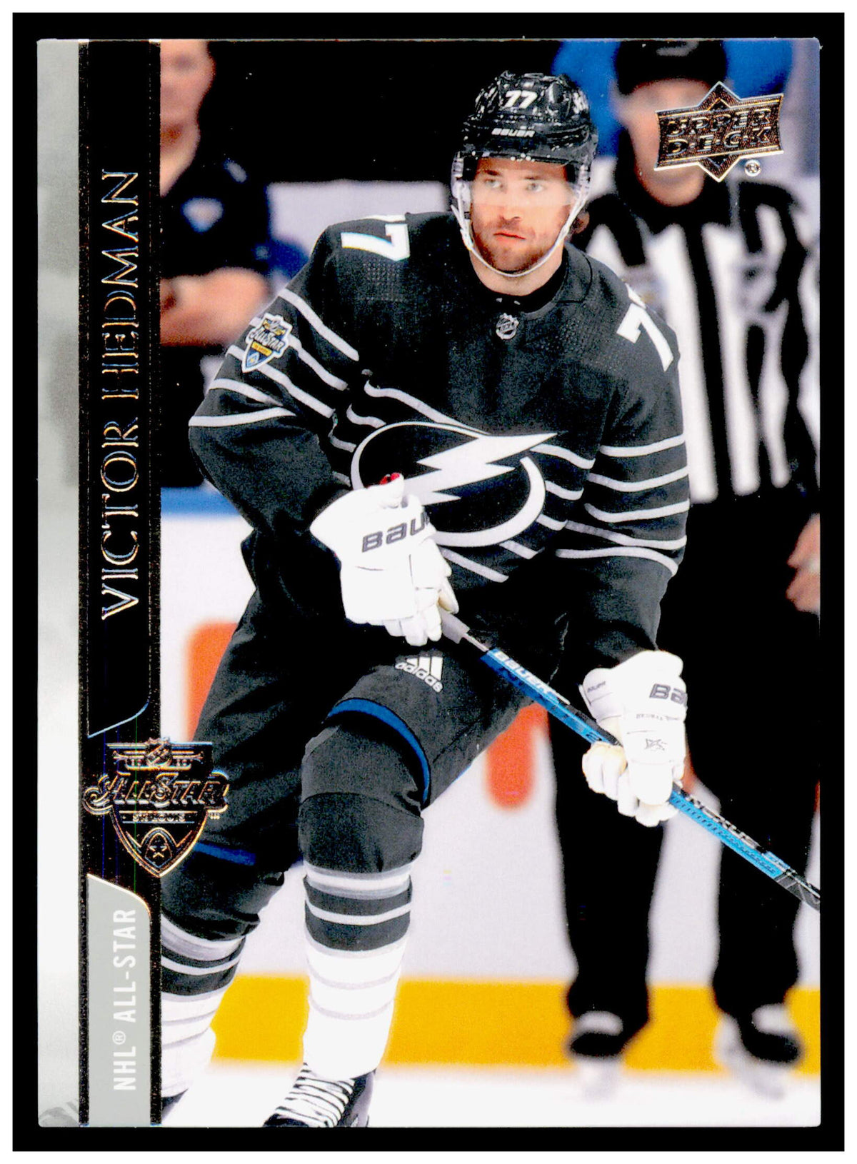 2020-21 Upper Deck Victor Hedman Card Tampa Bay Lightning #692