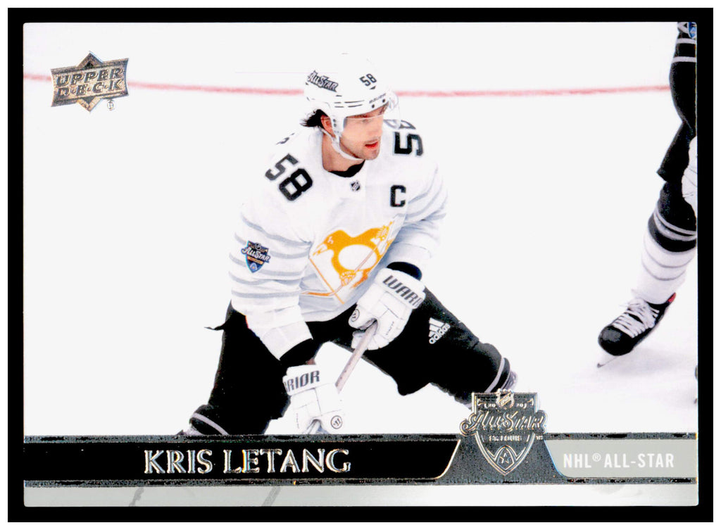 2020-21 Upper Deck Kris Letang Card Pittsburgh Penguins #674