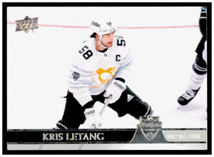 2020-21 Upper Deck Kris Letang Card Pittsburgh Penguins #674