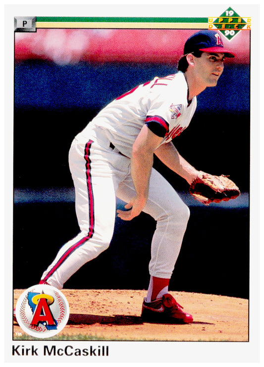 1990 Upper Deck Kirk McCaskill Card California Angels #506