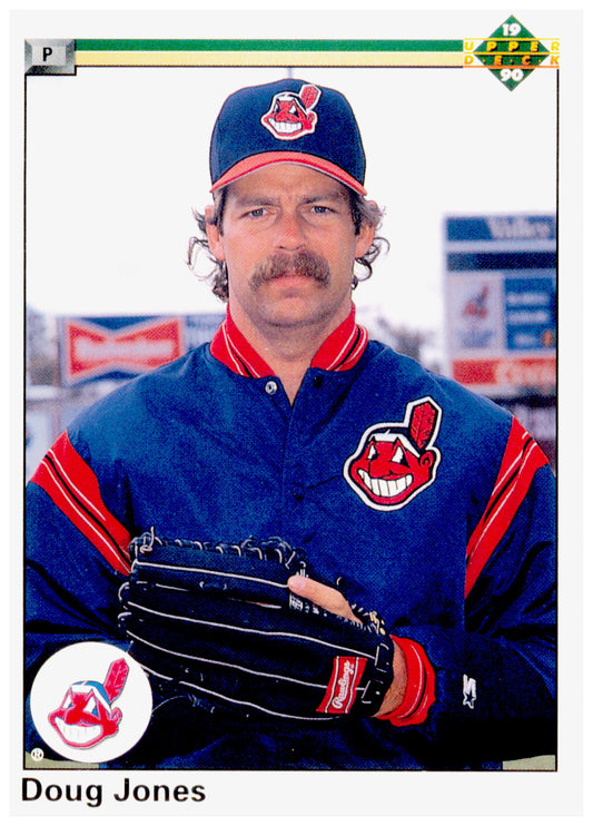 1990 Upper Deck Doug Jones Card Cleveland Indians #632