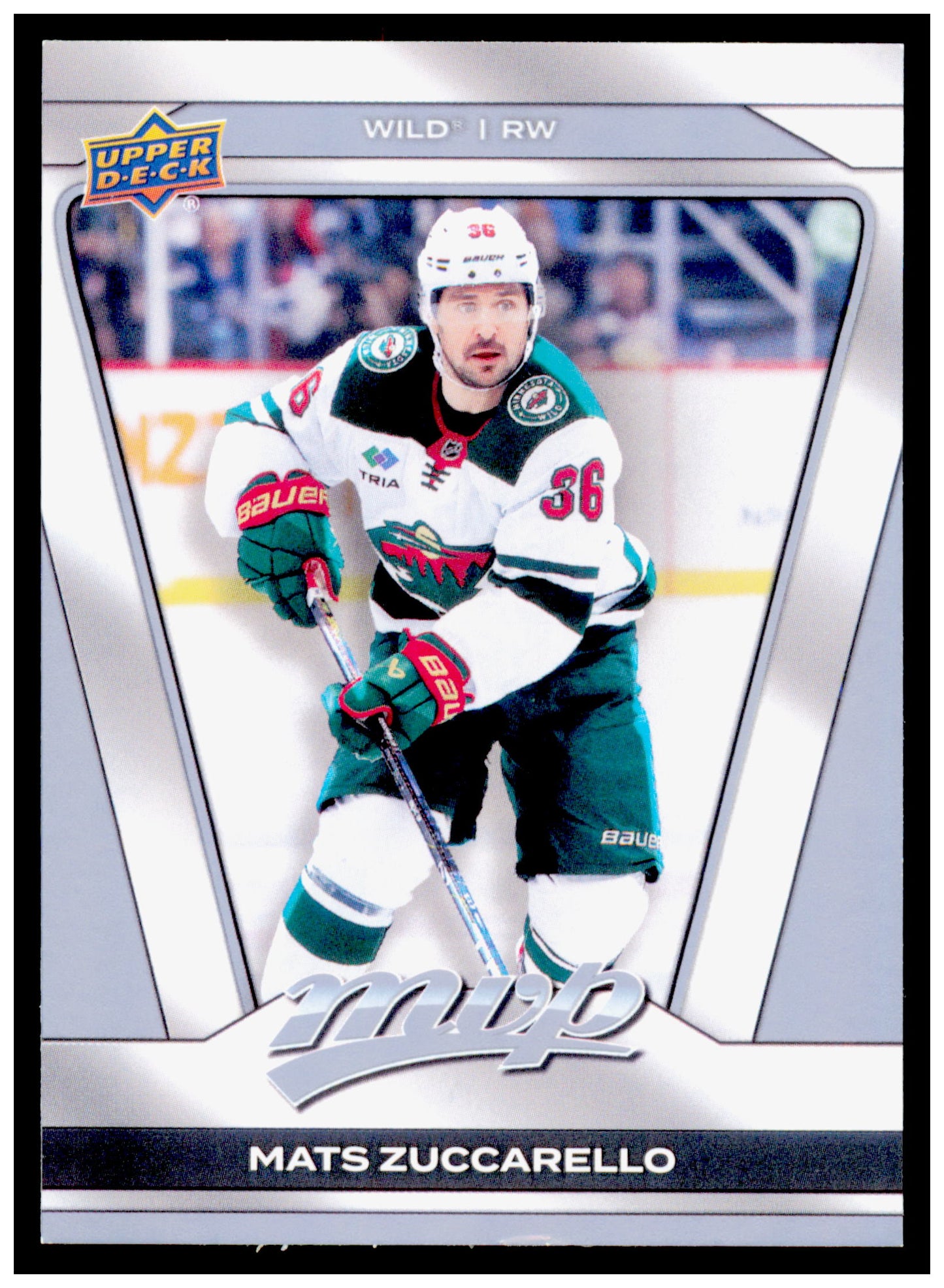2025-26 Upper Deck MVP Mats Zuccarello Card Minnesota Wild #159