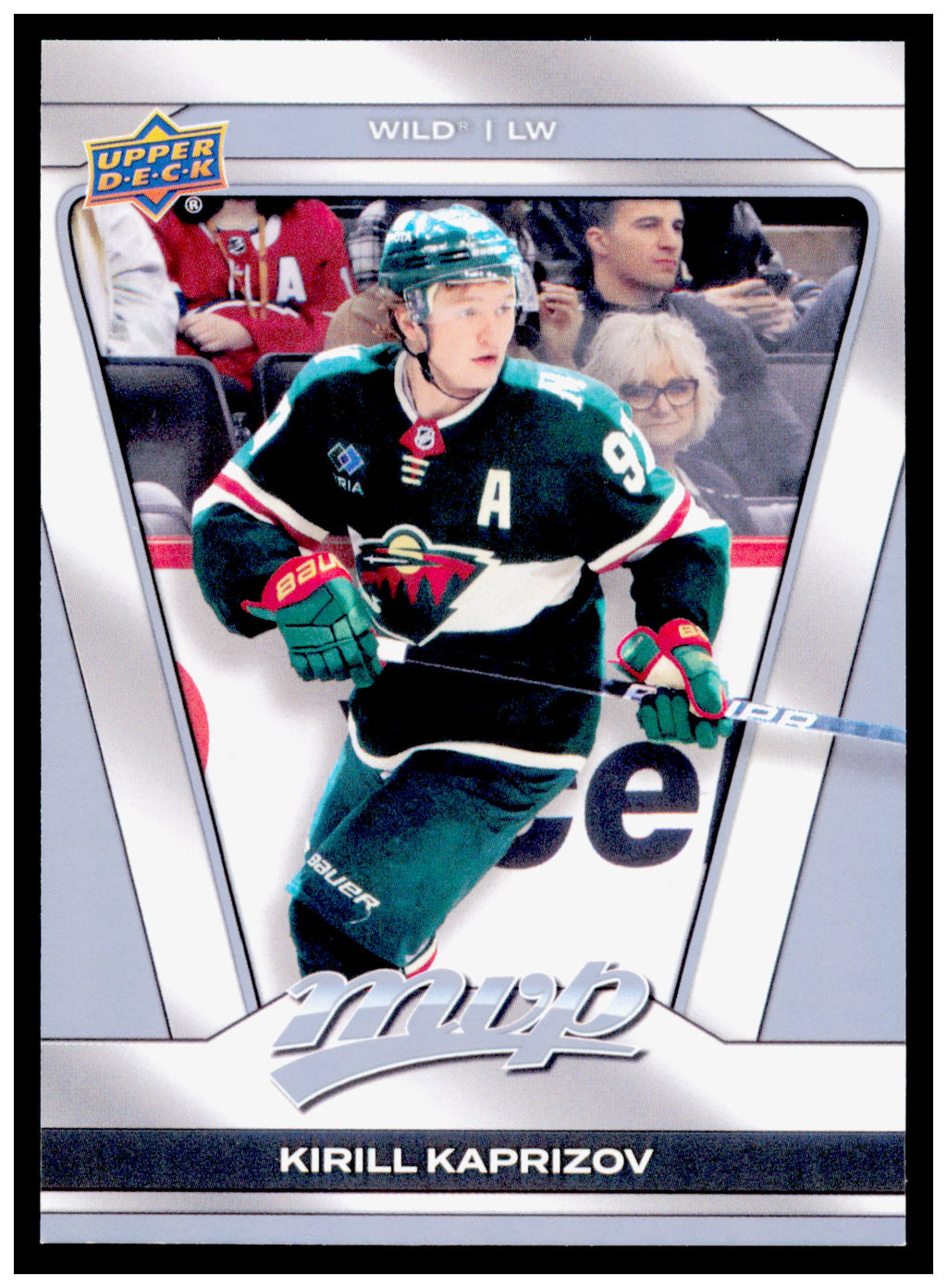 2025-26 Upper Deck MVP Kirill Kaprizov Card Minnesota Wild #167