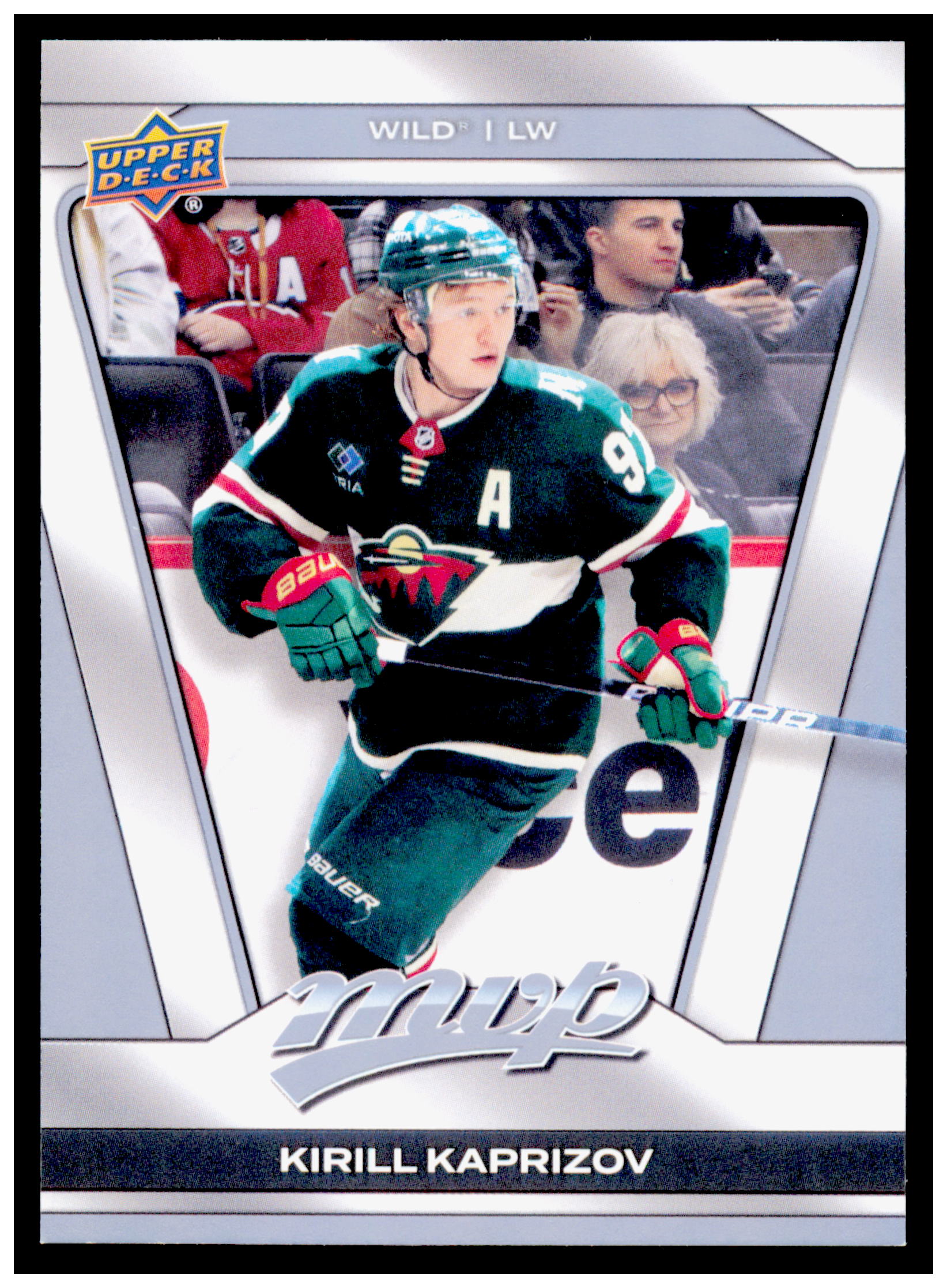 2025-26 Upper Deck MVP Kirill Kaprizov Card Minnesota Wild #167
