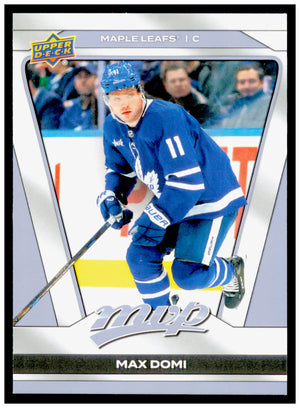 2025-26 Upper Deck MVP Max Domi Card Toronto Maple Leafs #32