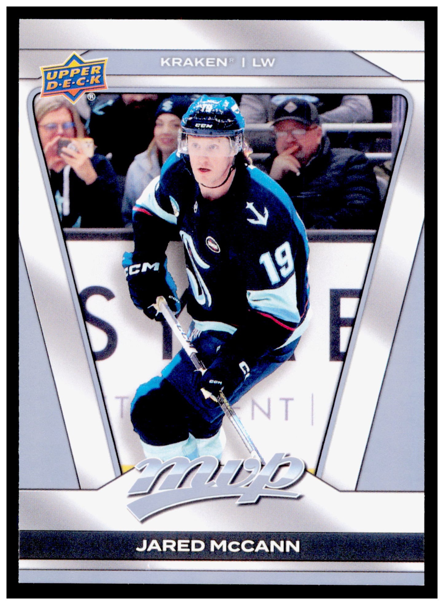 2025-26 Upper Deck MVP Jared McCann Card Seattle Kraken #142