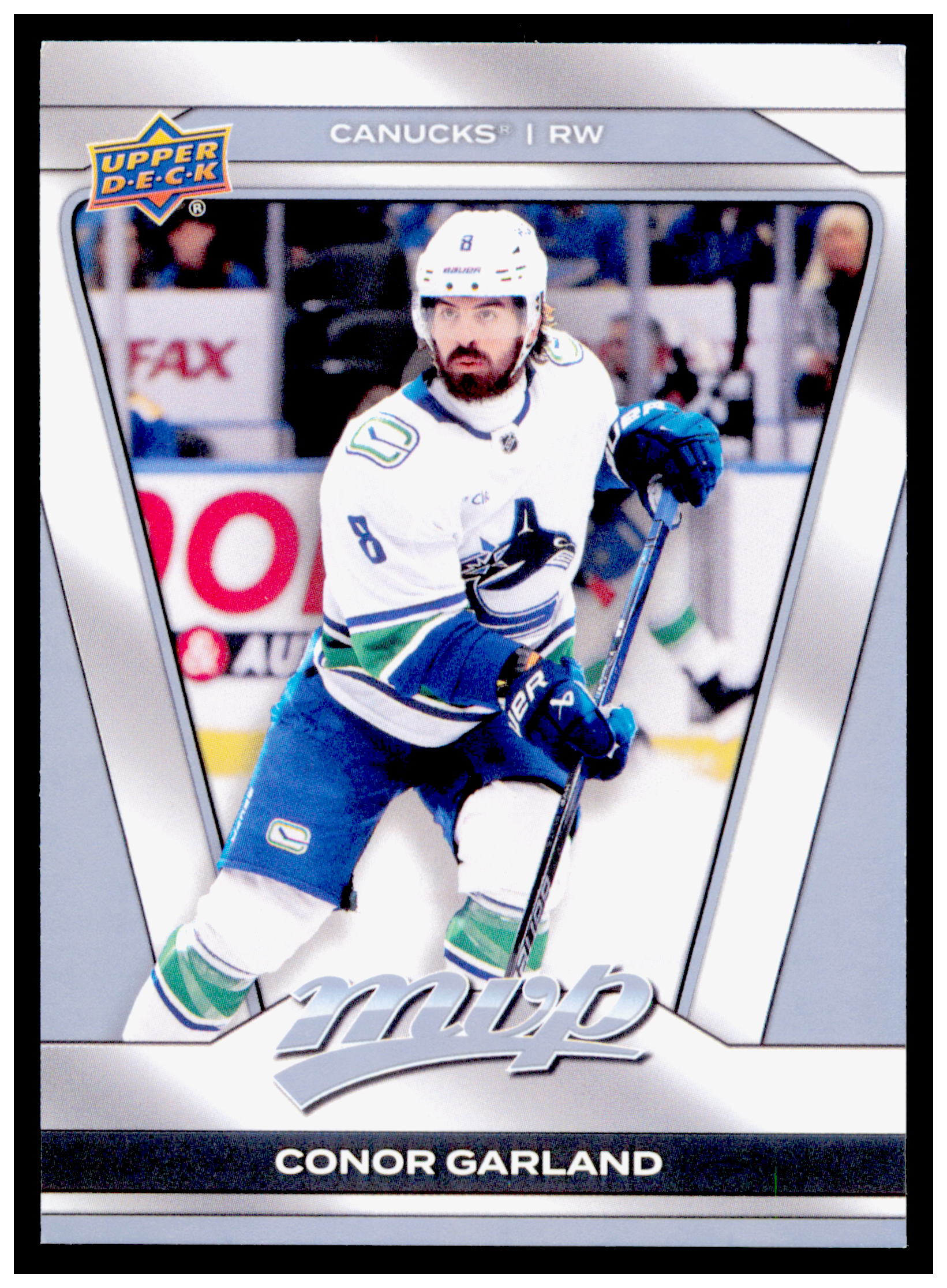 2025-26 Upper Deck MVP Conor Garland Card Vancouver Canucks #152
