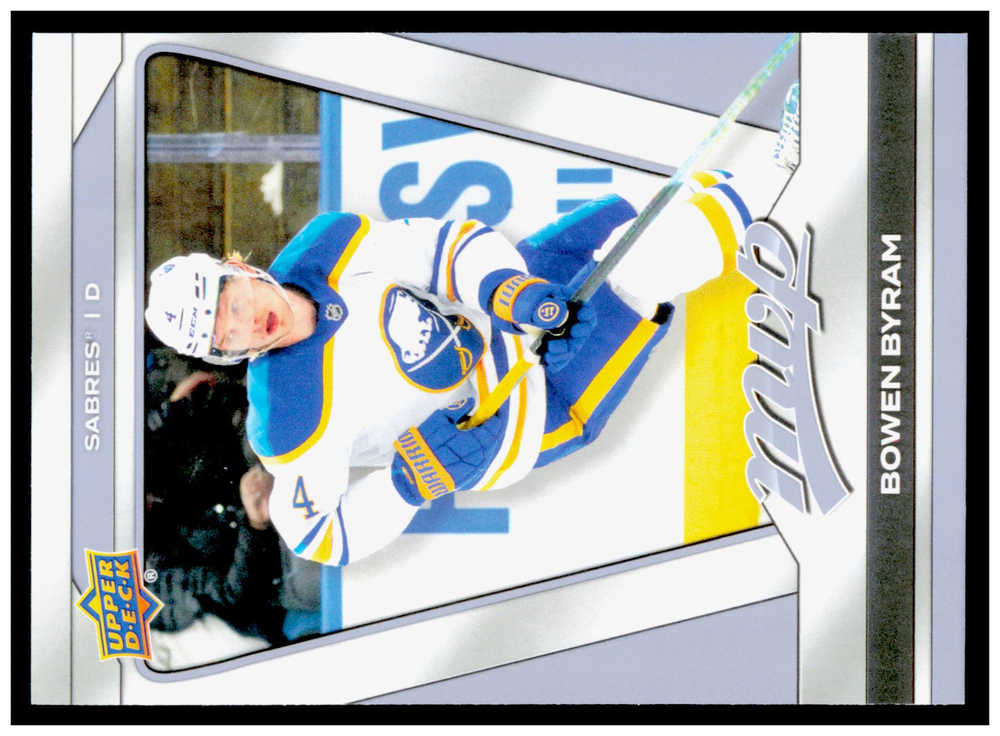 2025-26 Upper Deck MVP Bowen Byram Card Buffalo Sabres #80
