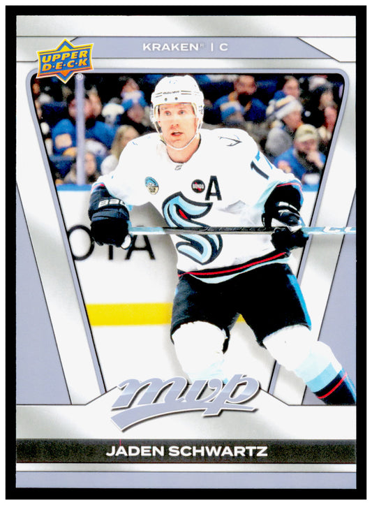 2025-26 Upper Deck MVP Jaden Schwartz Card Seattle Kraken #97