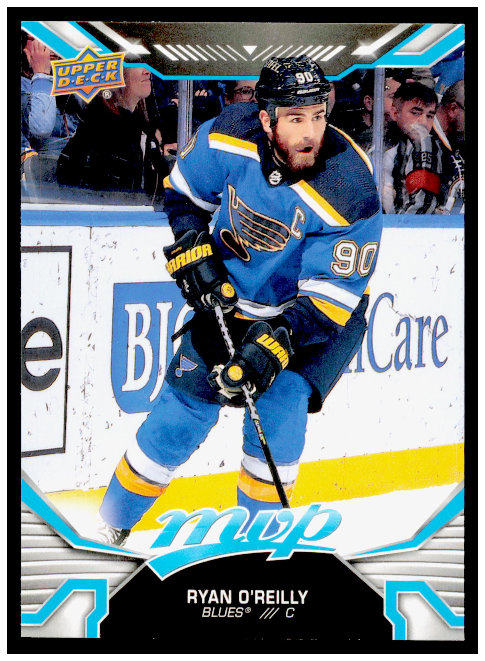 2022-23 Upper Deck MVP Ryan O'Reilly Card St. Louis Blues #21