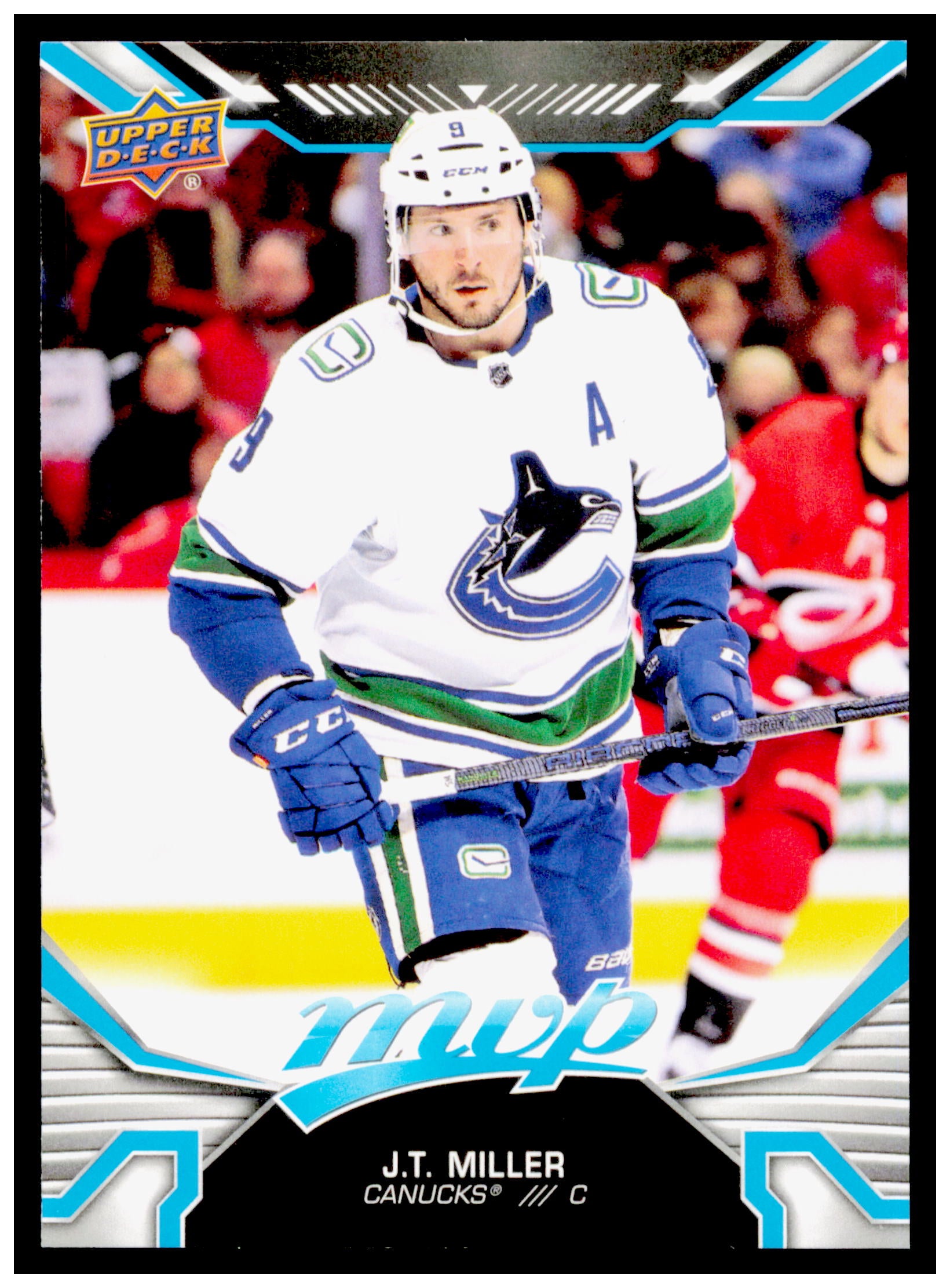 2022-23 Upper Deck MVP J.T. Miller Card Vancouver Canucks #135