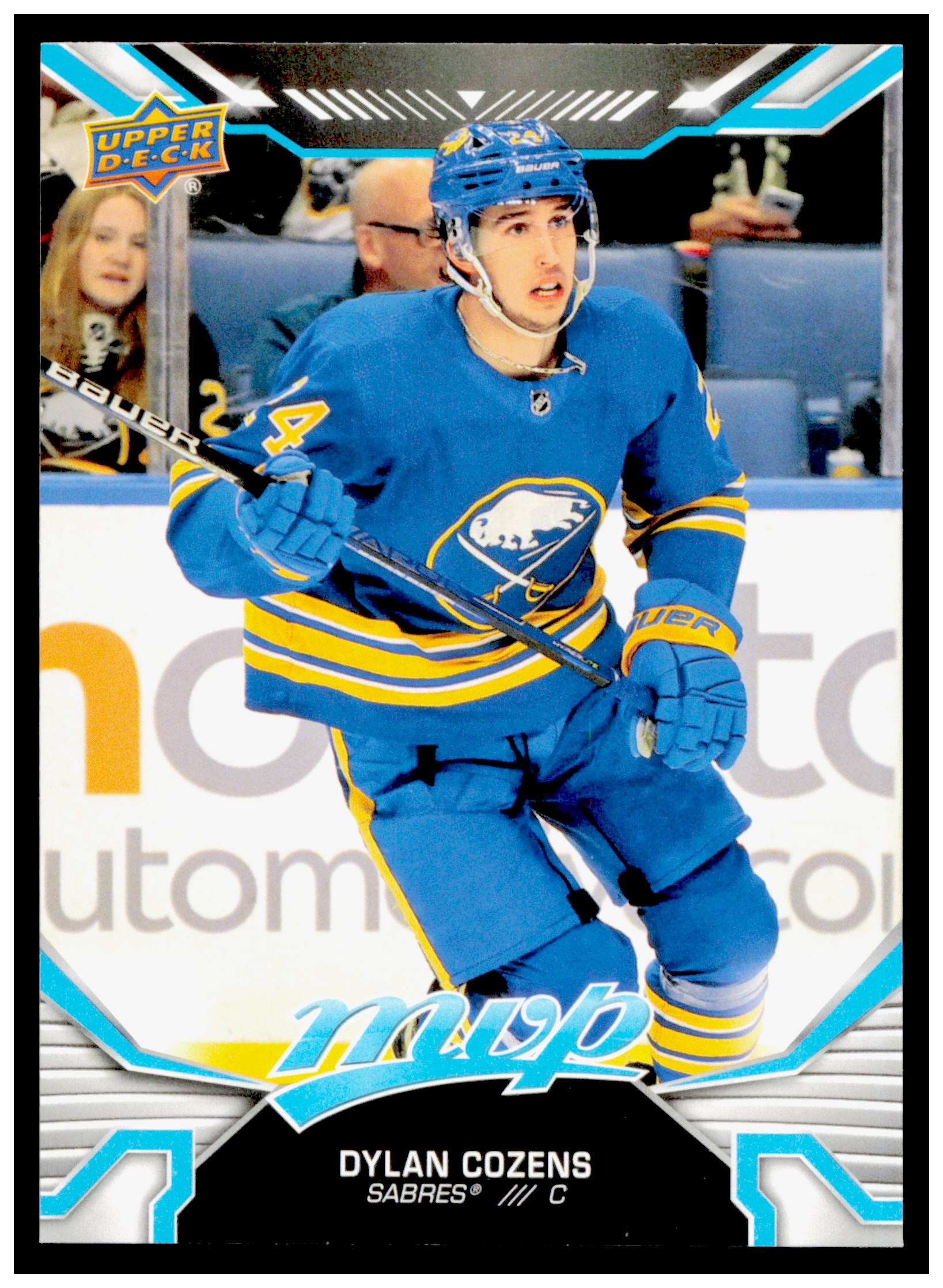 2022-23 Upper Deck MVP Dylan Cozens Card Buffalo Sabres #47