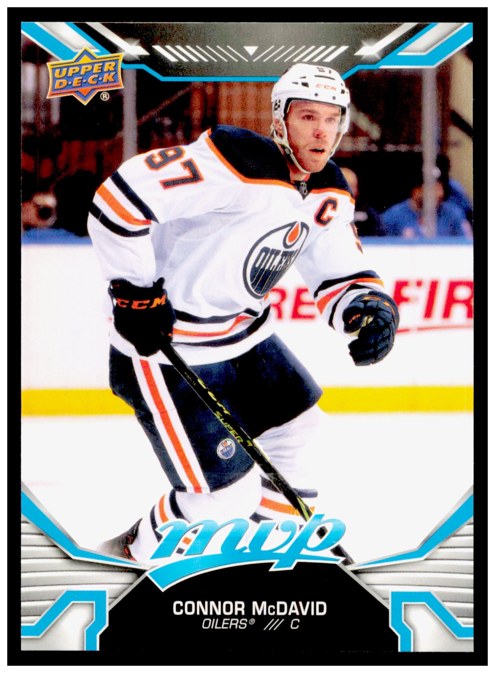2022-23 Upper Deck MVP Connor McDavid Card Edmonton Oilers #220