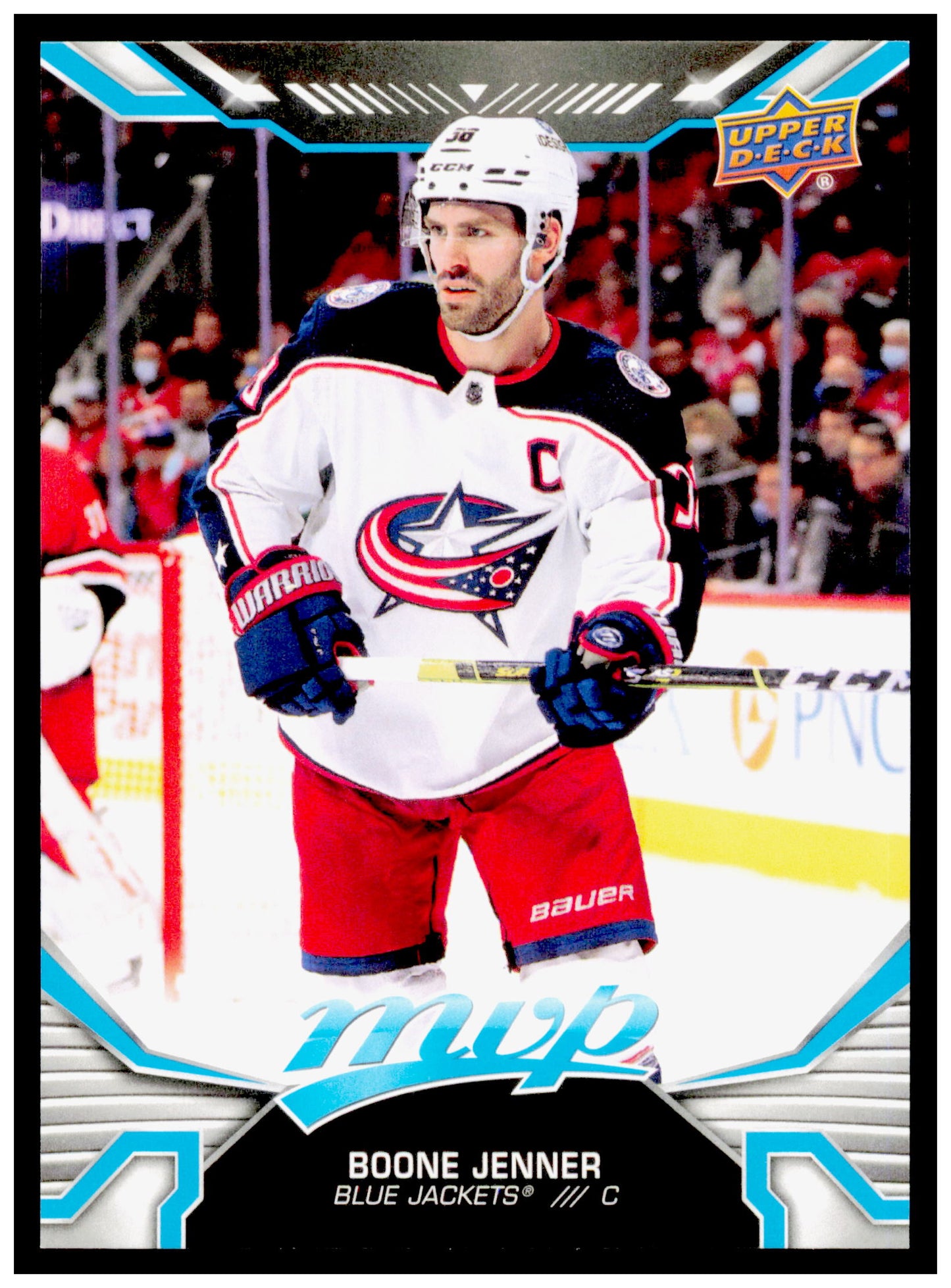 2022-23 Upper Deck MVP Boone Jenner Card Columbus Blue Jackets #103