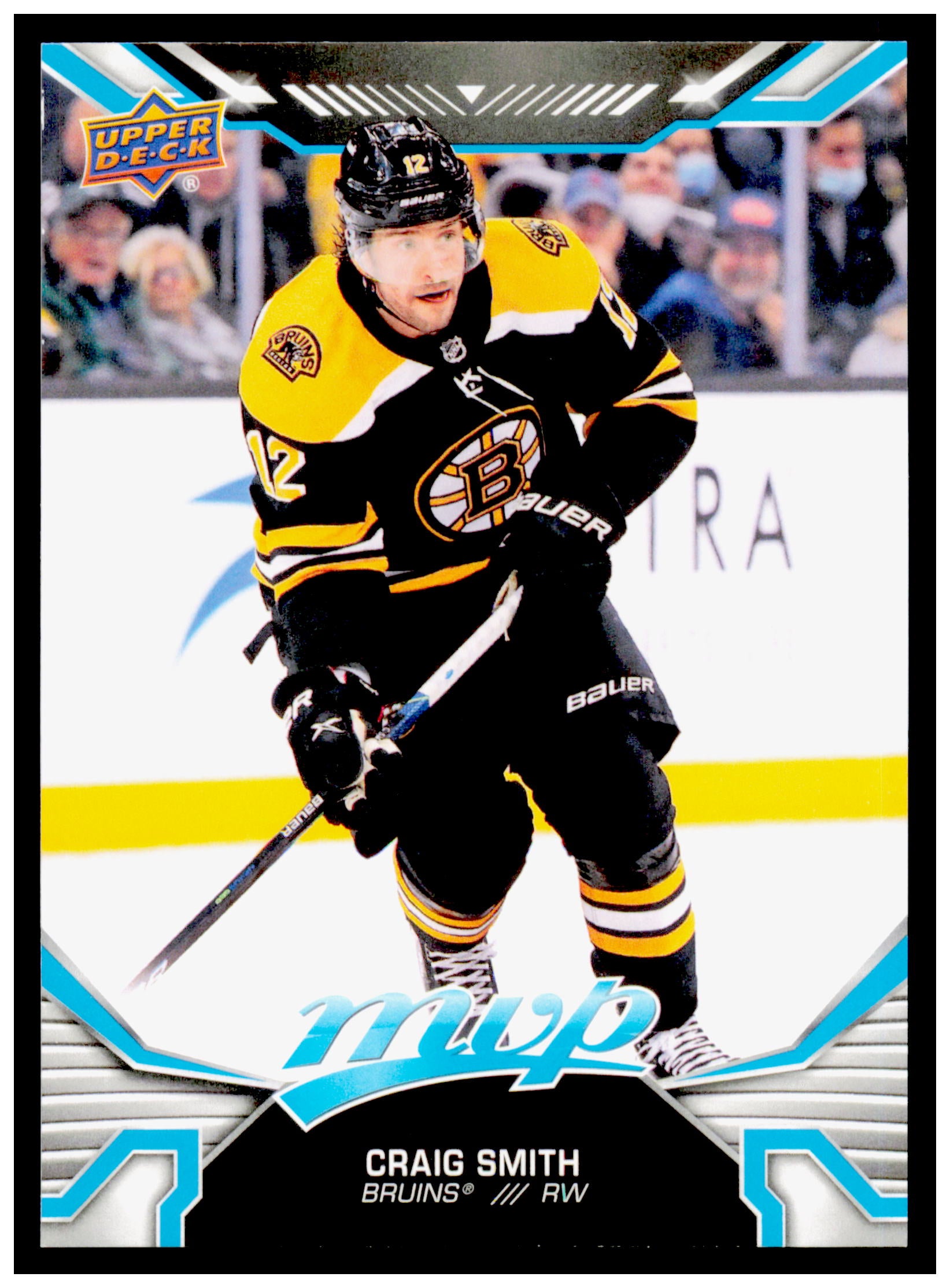 2022-23 Upper Deck MVP Craig Smith Card Boston Bruins #140