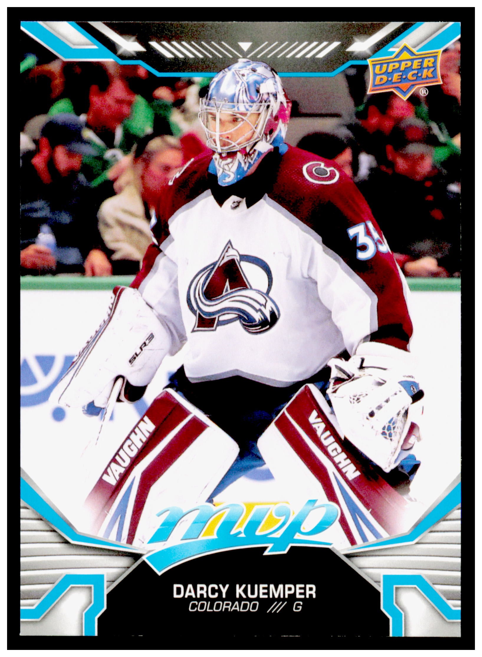 2022-23 Upper Deck MVP Darcy Kuemper Card Colorado Avalanche #166