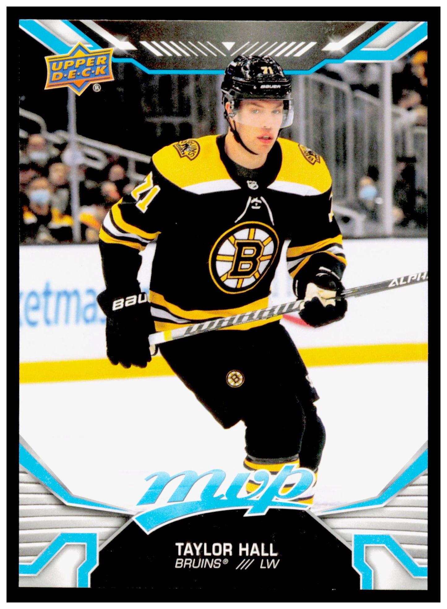 2022-23 Upper Deck MVP Taylor Hall Card Boston Bruins #76