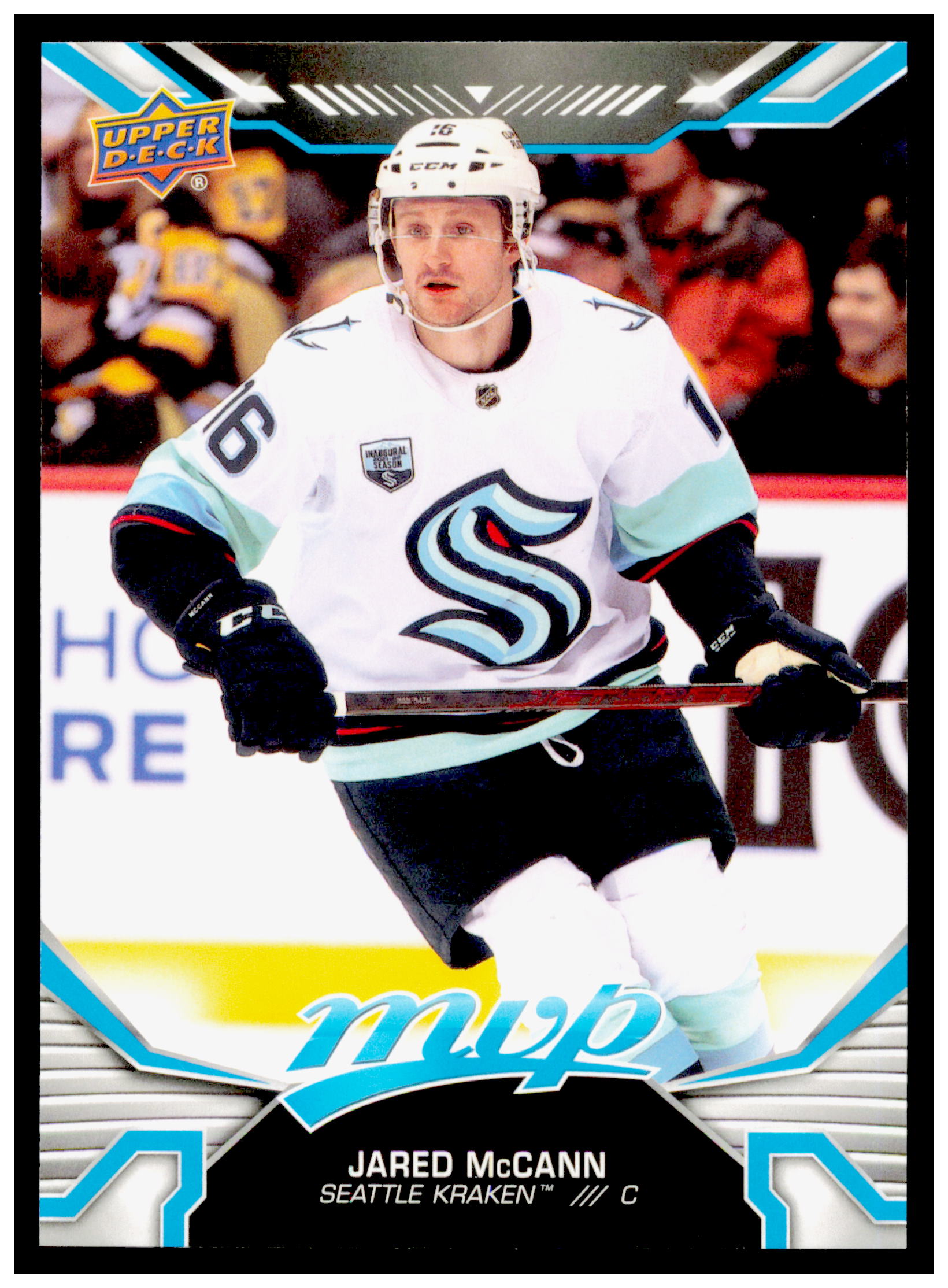 2022-23 Upper Deck MVP Jared McCann Card Seattle Kraken #209