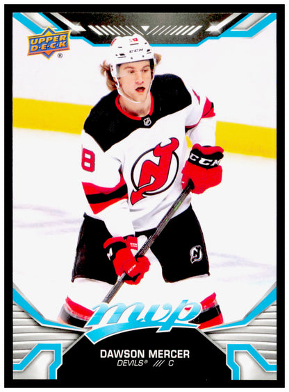 2022-23 Upper Deck MVP Dawson Mercer Card New Jersey Devils #141